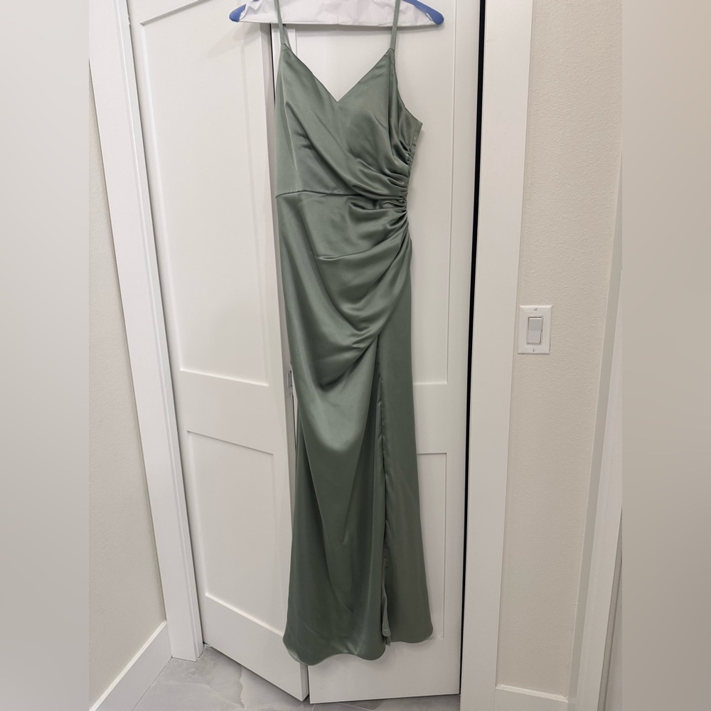 Sage Green Bridesmaid Dress